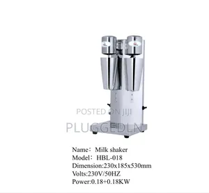 Commercial Stainless Steel Double-Head Milk Shaker Machine,