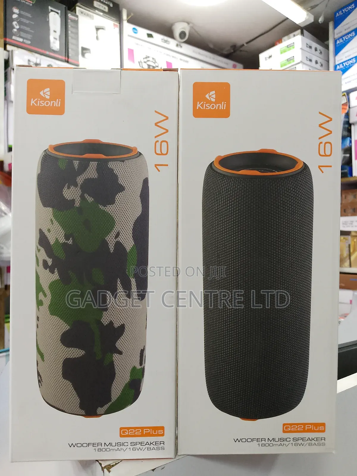 Kisonli Q22 Plus Woofer Bluetooth Speaker Original