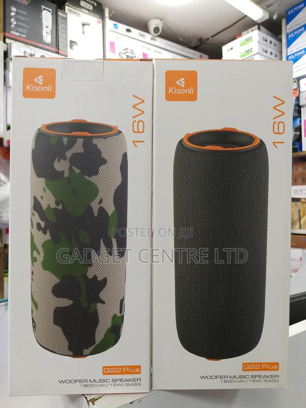 Kisonli Q22 Plus Woofer Bluetooth Speaker Original - thumbnail 2