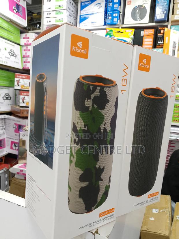 Kisonli Q22 Plus Woofer Bluetooth Speaker Original - thumbnail 3