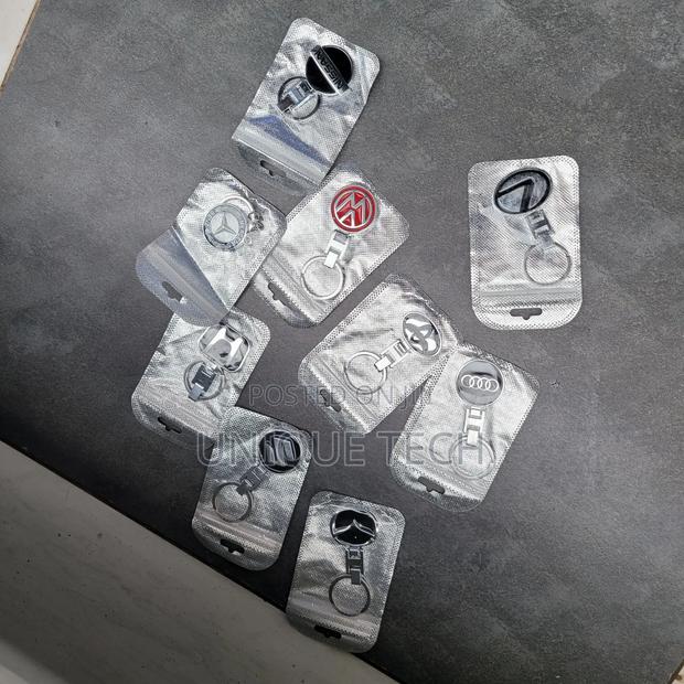 Branded Car Keychain /Holder With Ring - main view