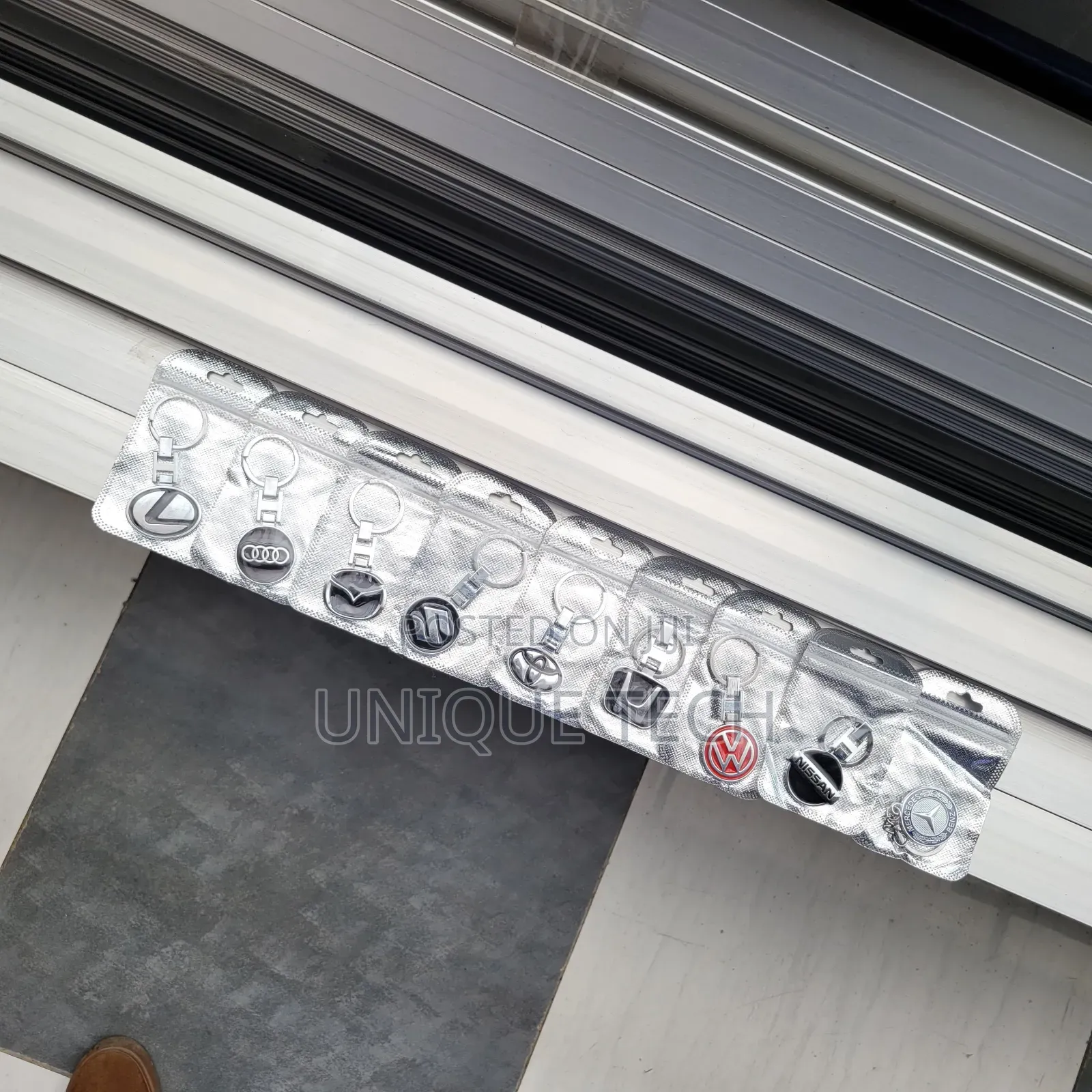 Branded Key Holder With Strong Ring