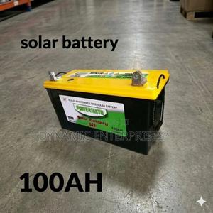 Powermate 100ah Solar Battery - main view