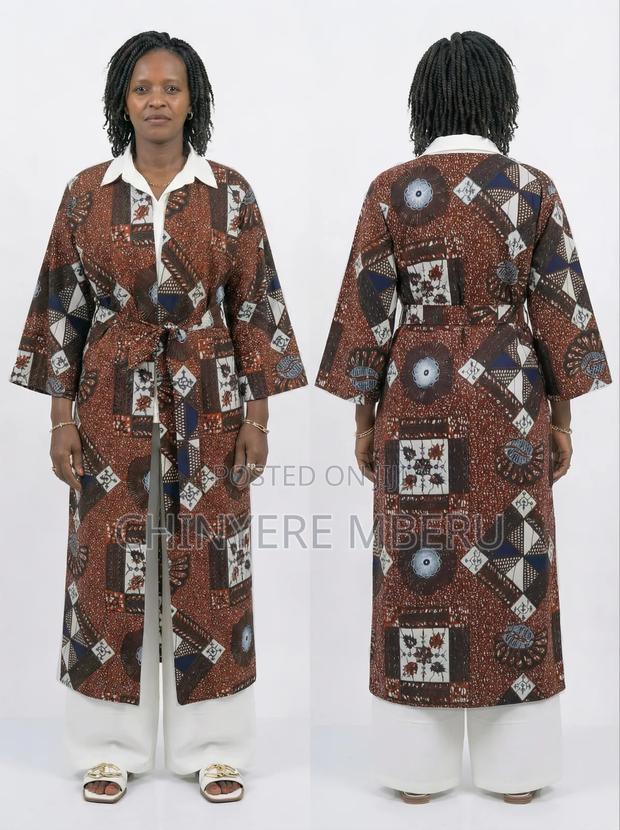 Kitenge / Ankara Kimono Jacket - thumbnail 2