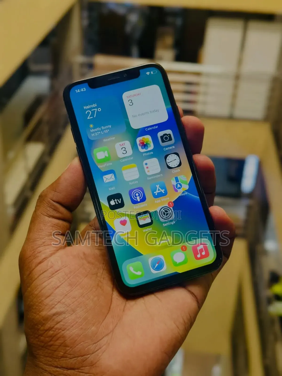 Apple iPhone X 256 GB Black