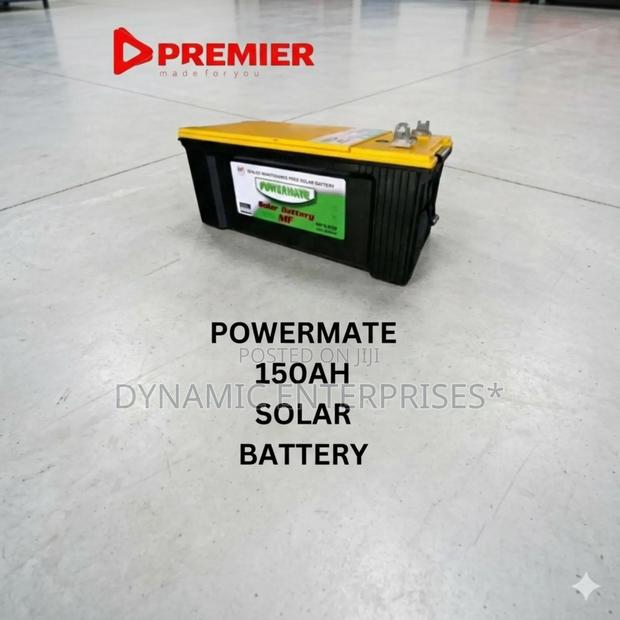 Powermate 150ah Solar Battery - main view