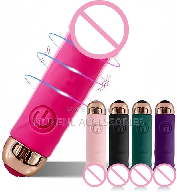 Rechargeable Bullet Silent Massage Rod 10 Modes Powerful Soft Toys - main view