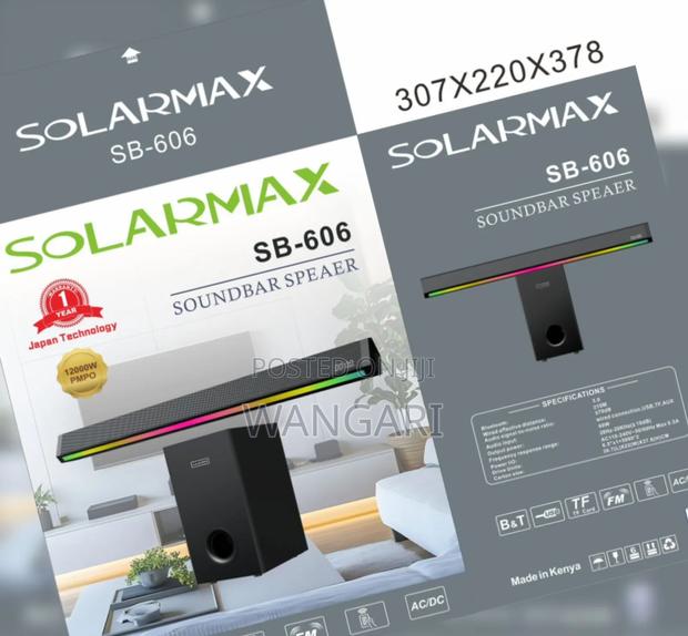 Solarmax Sb-606 3.1ch Soundbar