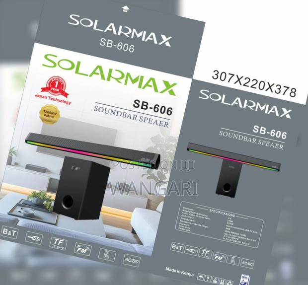Solarmax Soundbar Multimedia Speaker - main view