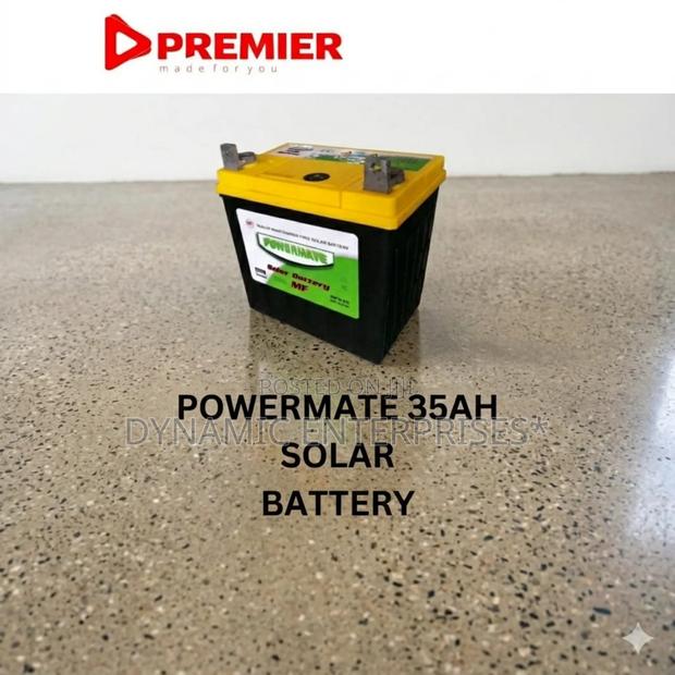 Powermate 35ah Solar Battery