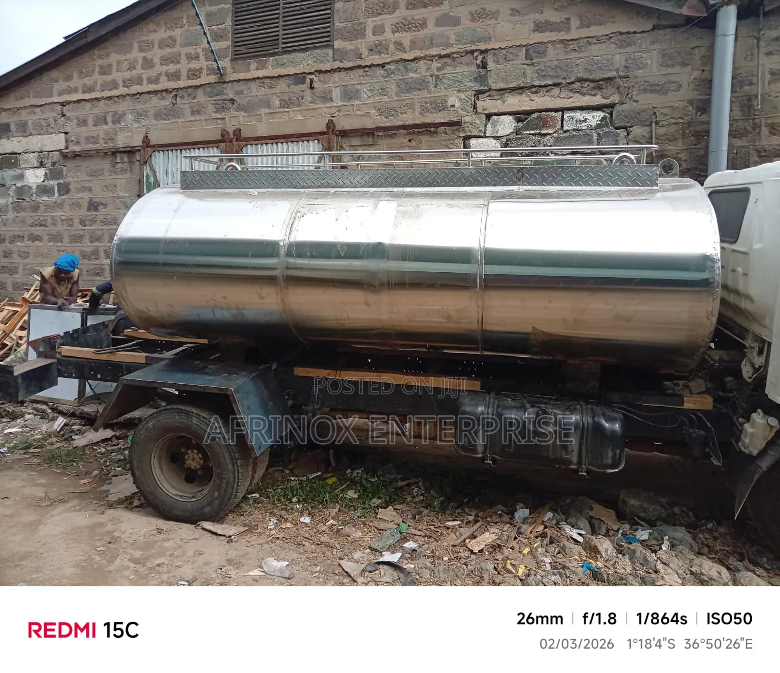 Stainless Steel Storage Tank (5000l)