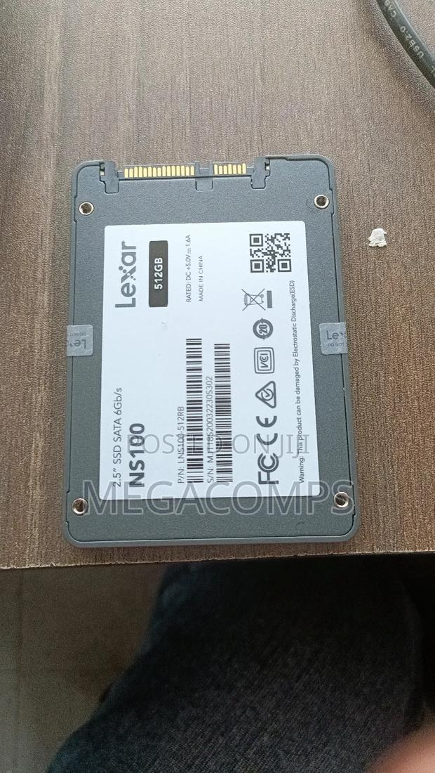 Lexar 512 SSD - main view