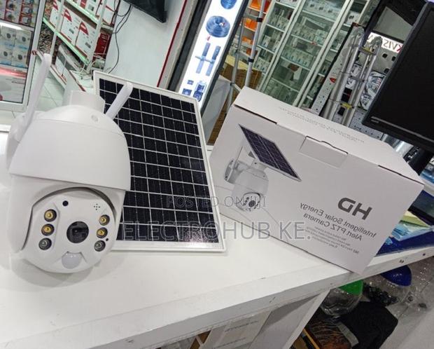 Mobile Monitoring 4g 6mp Ubox Outdoor Solar Camera All Weather Proof
