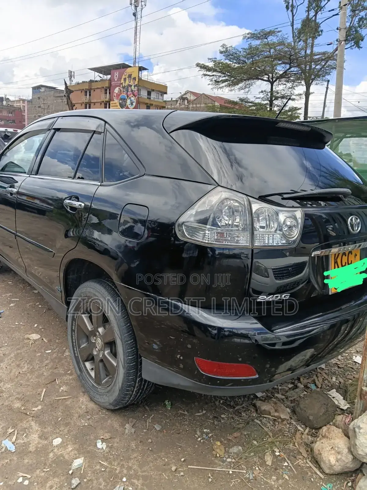 Toyota Harrier 2.4 2008 Black