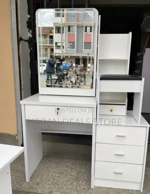 Dressing Table With Sliding Mirror