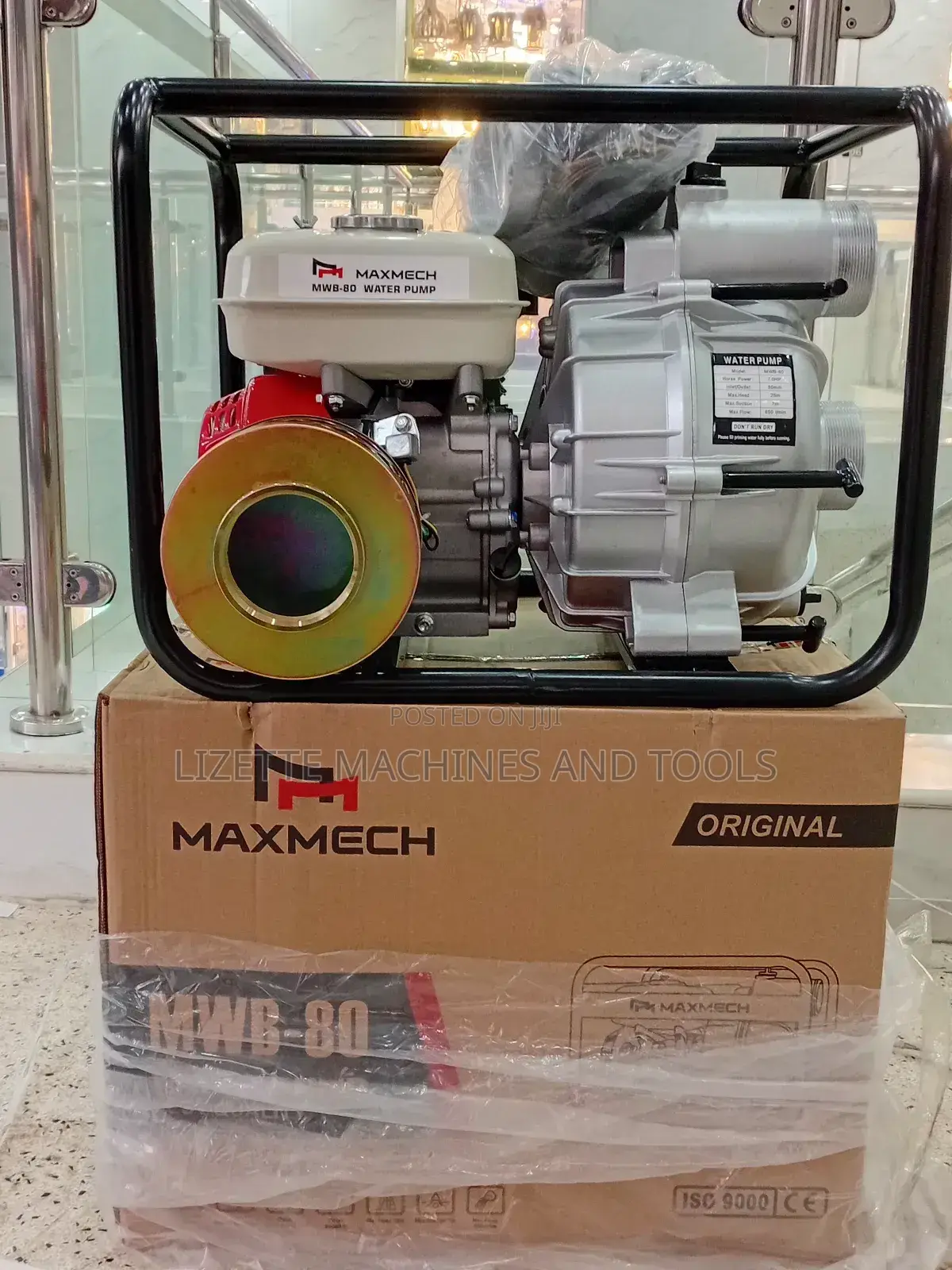 Maxmech 3" Petrol Sewage Pump 7hp