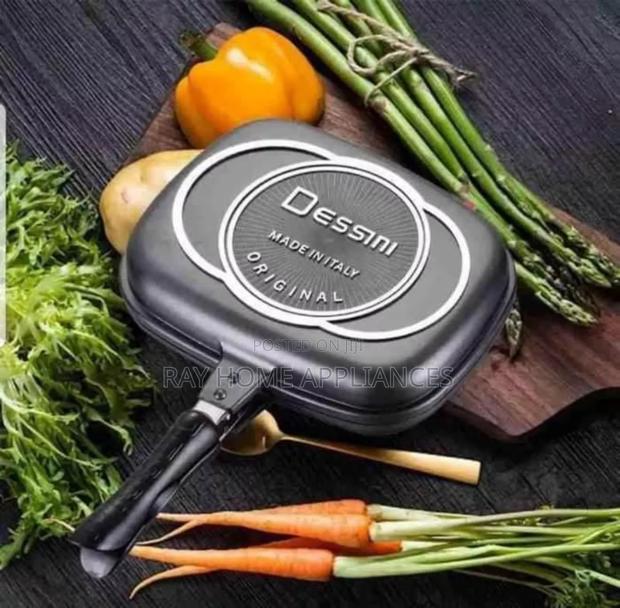 40cm Dessini Double Side Grill Pan
