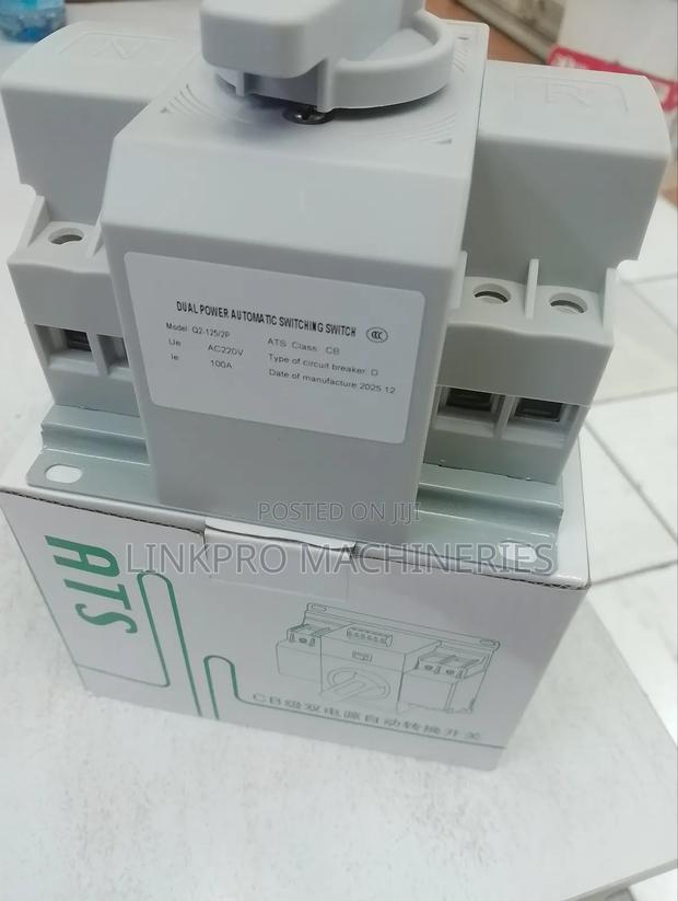 100a Both Manual and Automatic Change Over Switch - thumbnail 2