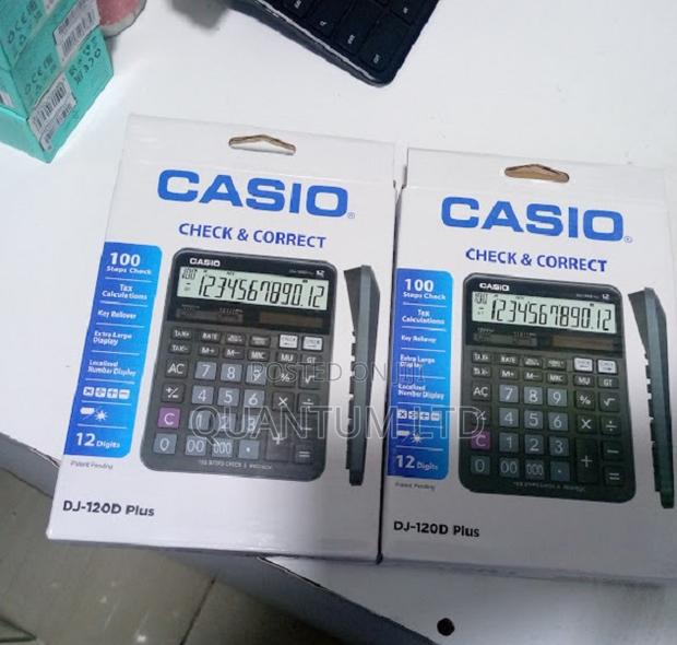 Casio Dj-120d Plus Calculator - main view