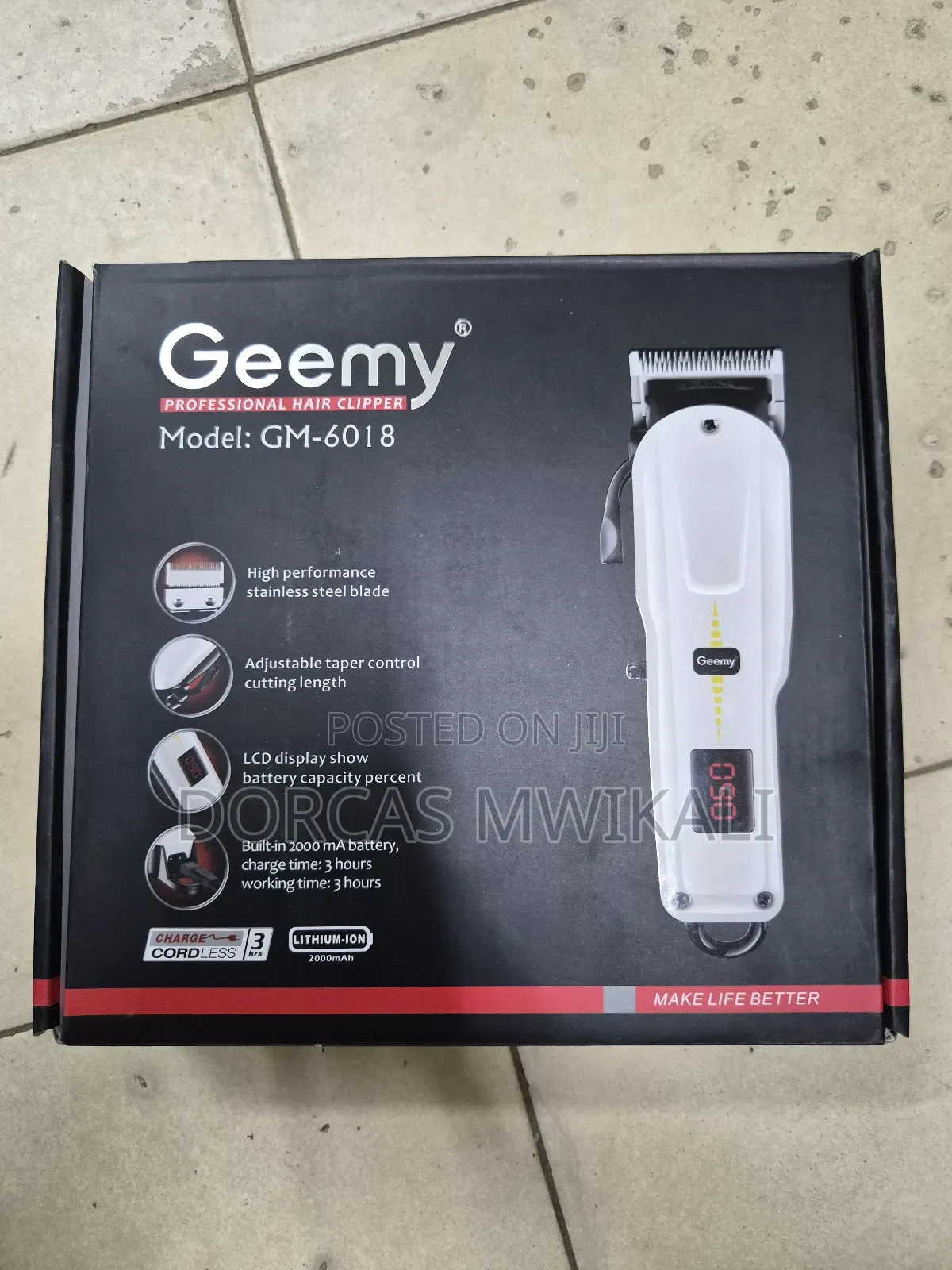 Cordless Magic Clip/Wahl