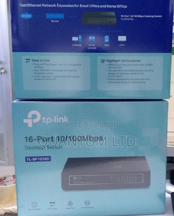 Tplink 16port Switch Tl-Sf1016d 16 Port