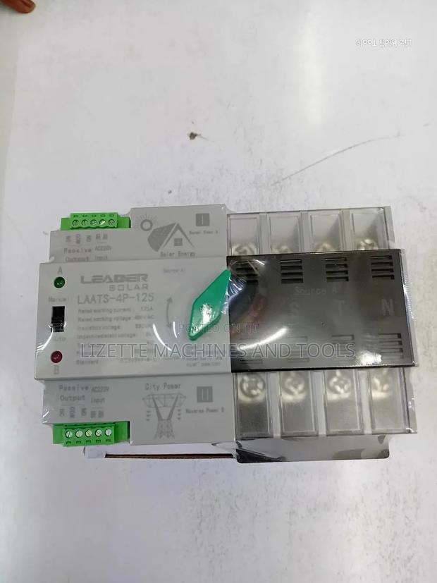 Leader Solar 125a Automatic Change Over Switch