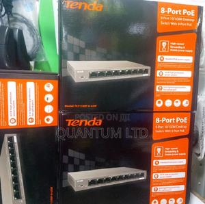 Tenda Tef1109p-8-63w 8 Ports Poe 100mbps Desktop Switch - thumbnail 2
