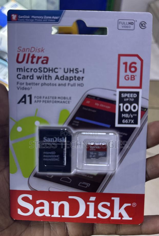 16gb Sandisk Memorycards - thumbnail 3