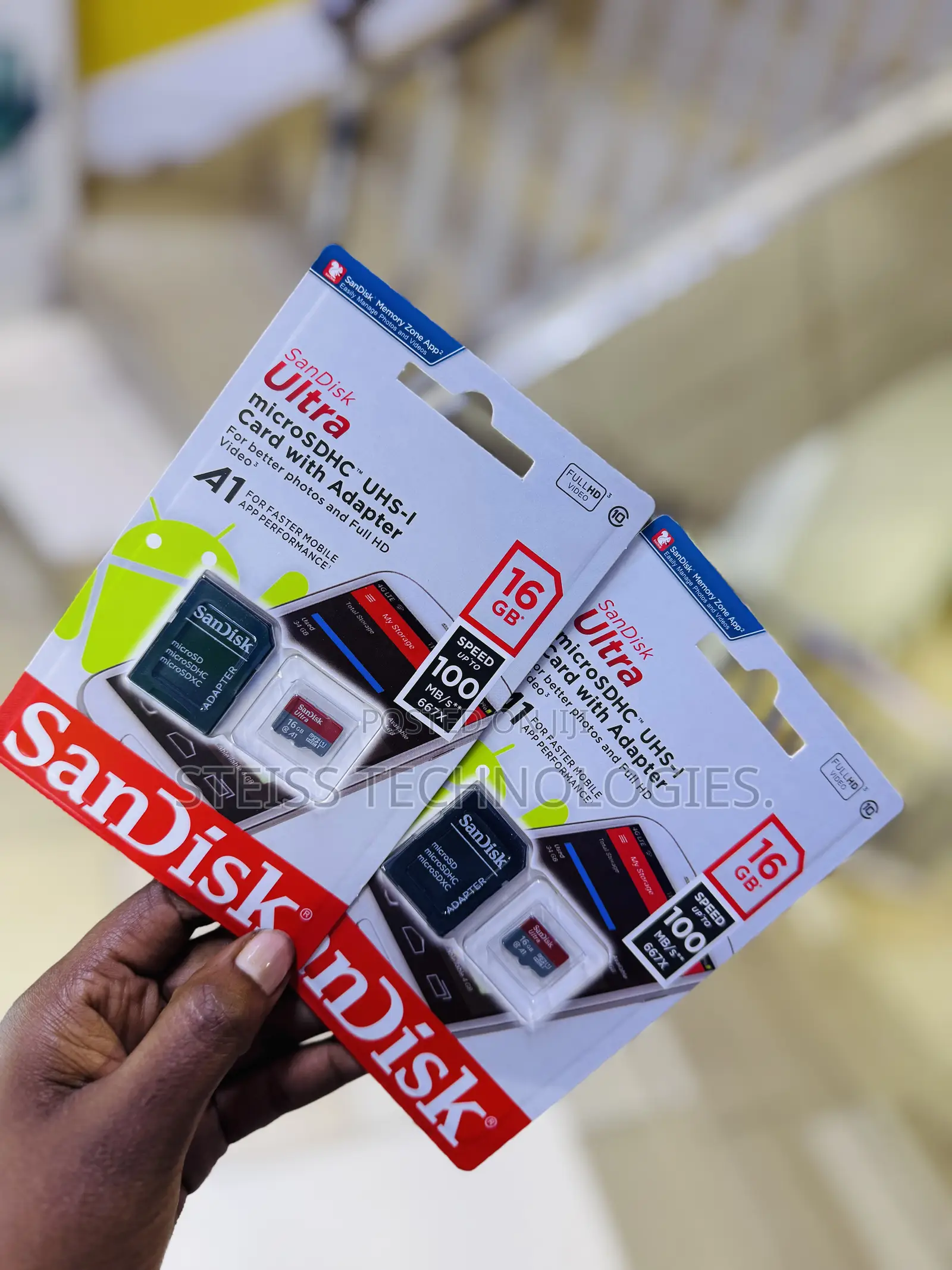 16gb Sandisk Memorycards