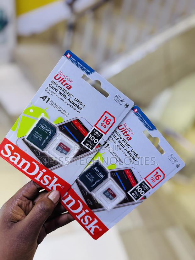 16gb Sandisk Memorycards - main view