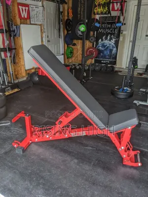 Heavy Duty Adjustable Benches.