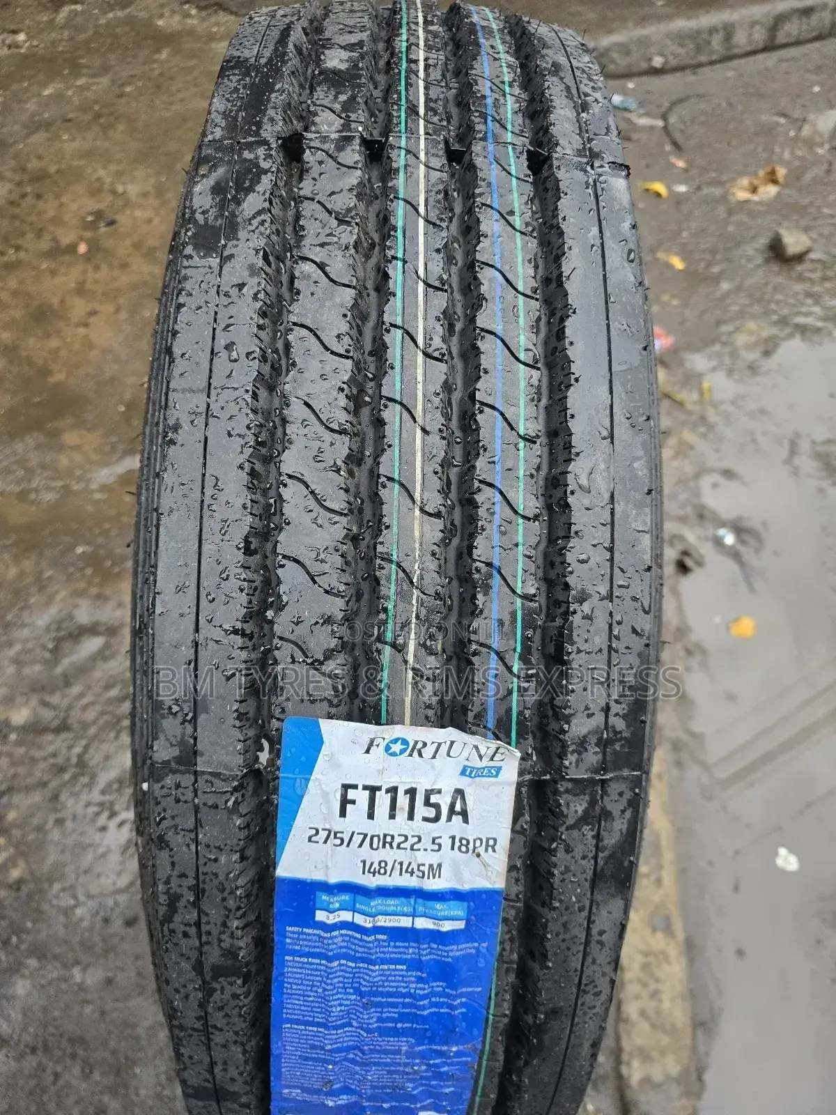 275 /70 R22. 5 Fortune Tyres (Commercial)