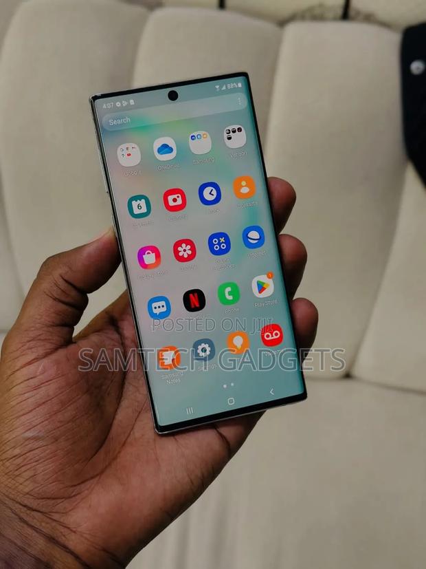 Samsung Galaxy Note 10 5G 256 GB Silver - thumbnail 3