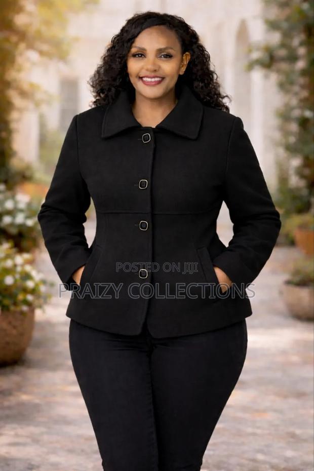 Elegant Turkish Short Coat – Classy Warm - thumbnail 4