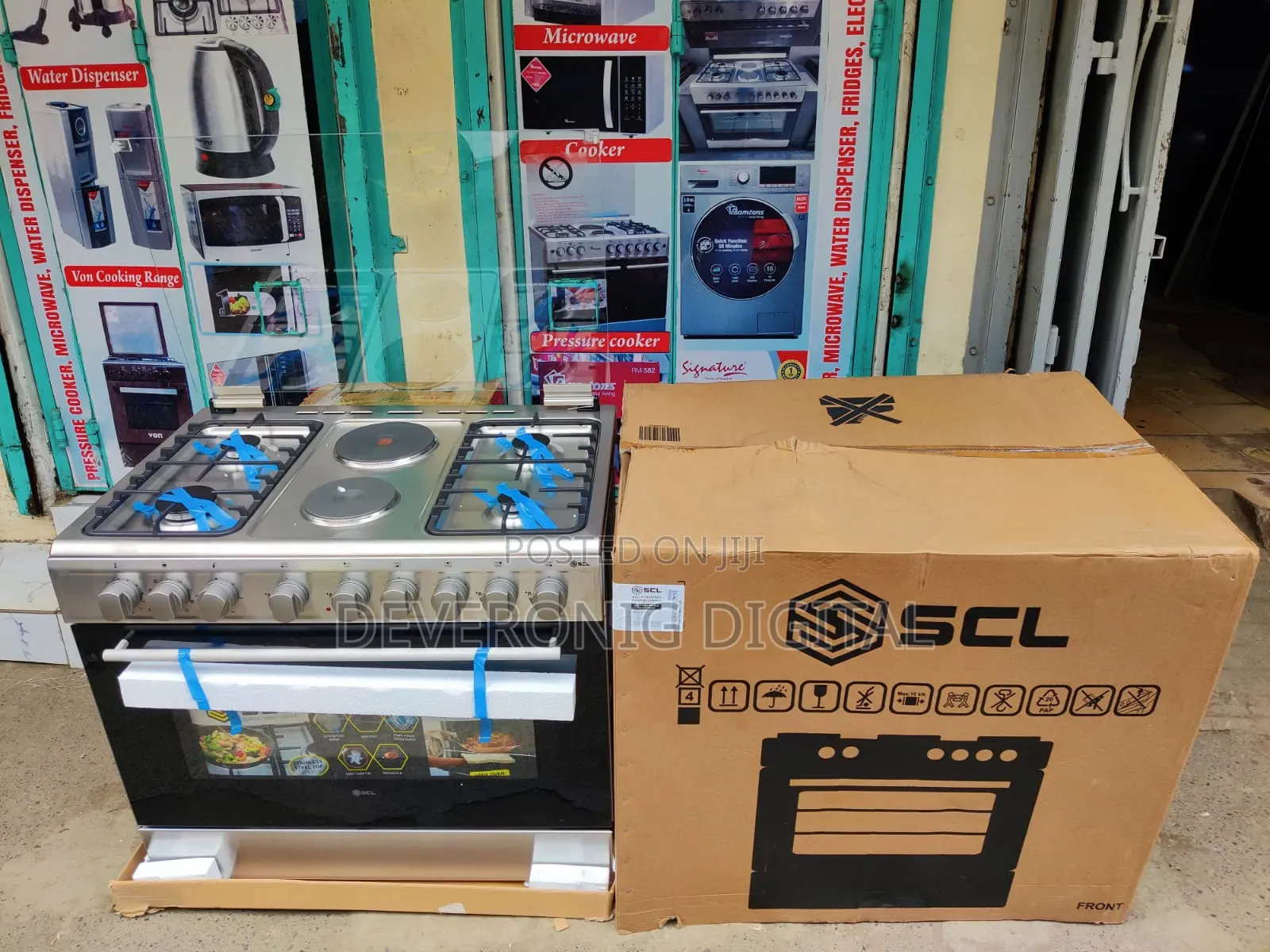 *Samsung SCL Free-Standing Cooker: SCL-Fc9642wsi °90x60cm °