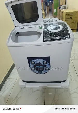 Von Washing Machine 13kg Twin Tub Wash and Spin
