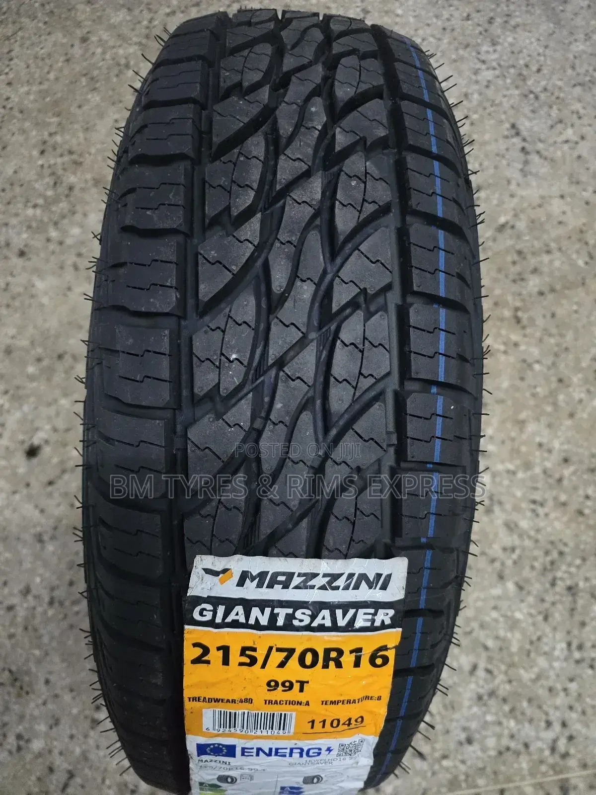 215 /70 R16 Mazzini Tyres (All Terrein)