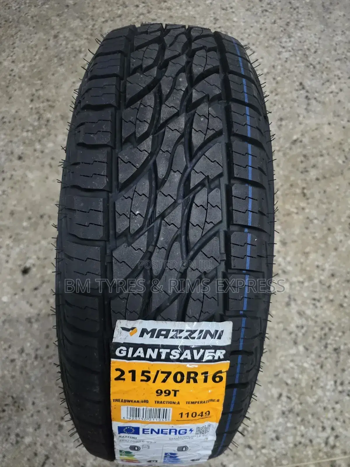 215 /70 R16 Mazzini Tyres (All Terrein)