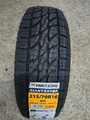 215 /70 R16 Mazzini Tyres (All Terrein)