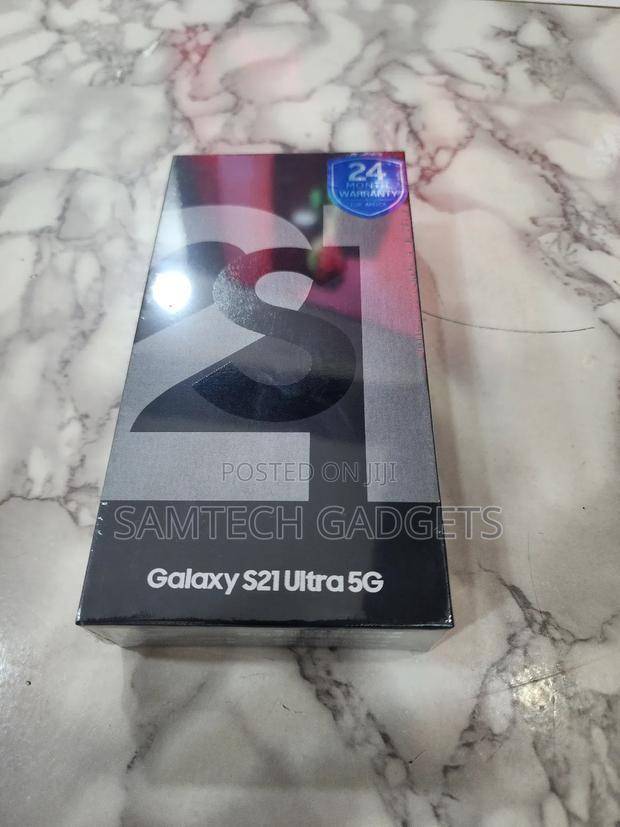 New Samsung Galaxy S21 Ultra 5G 256 GB Black