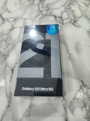 New Samsung Galaxy S21 Ultra 5G 256 GB Silver