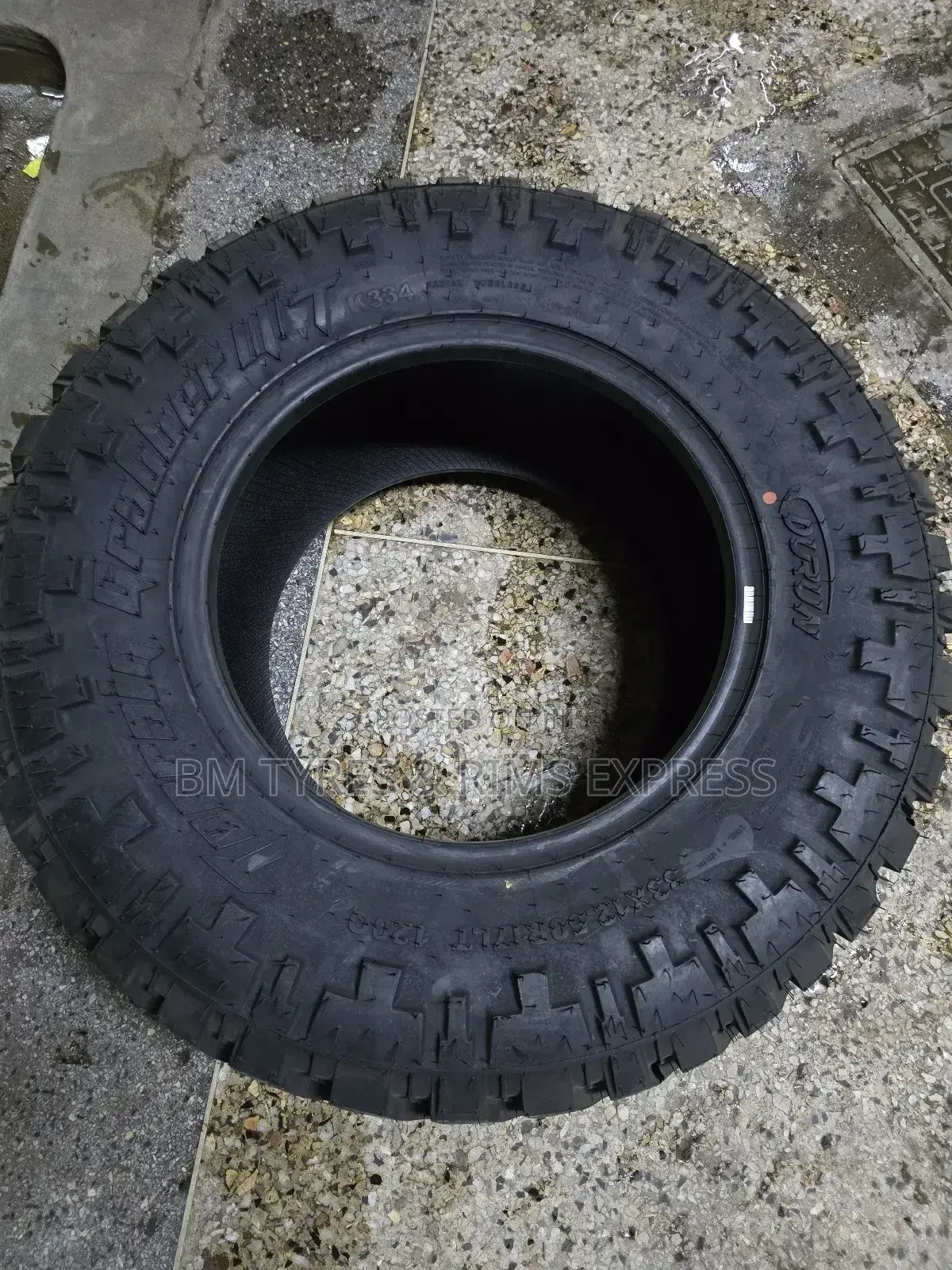 Lt 33x12.50 R17 Durun Tyres (Mud Terrein)