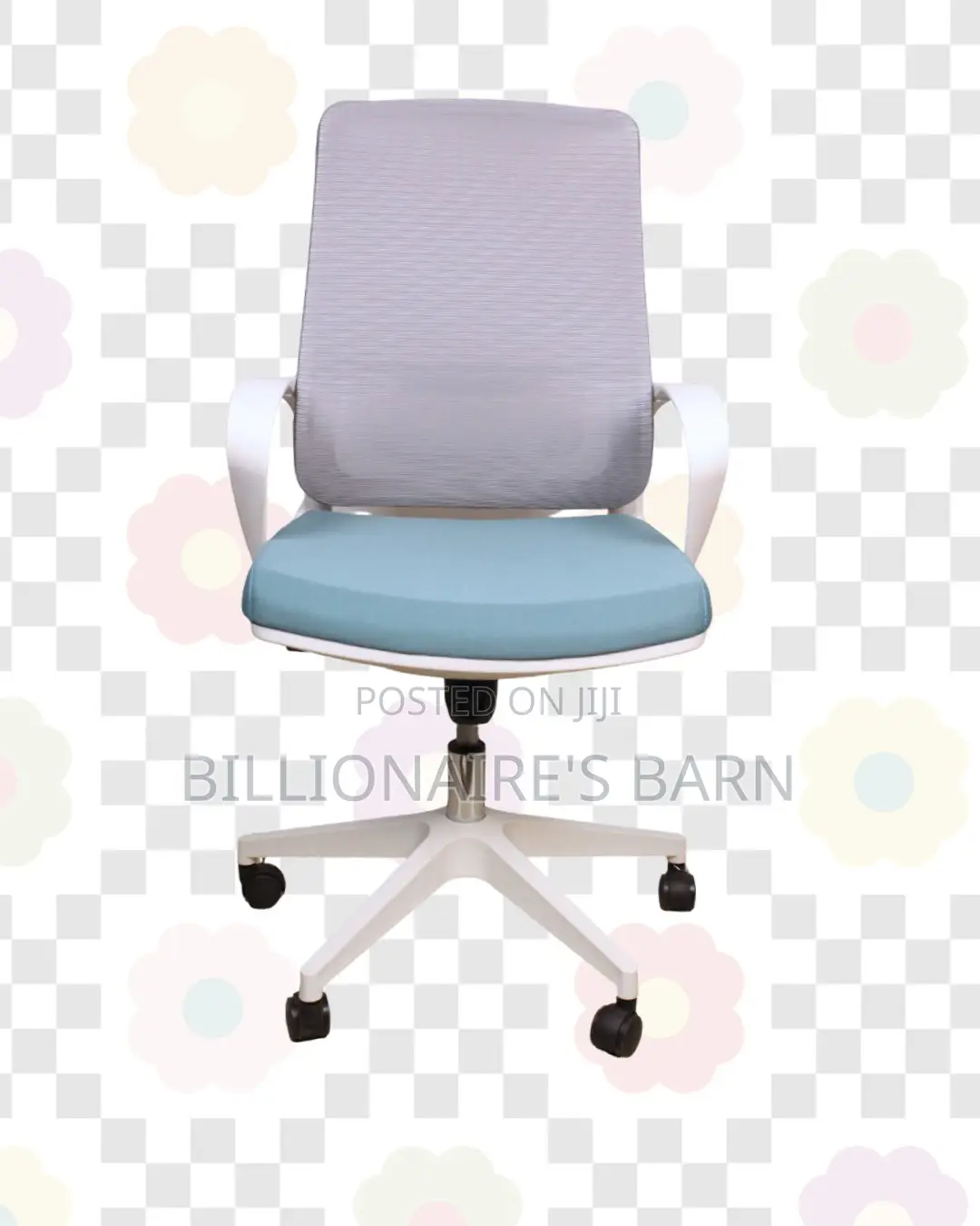 Mid-Back Mesh Task Chair for Work | Stable Base