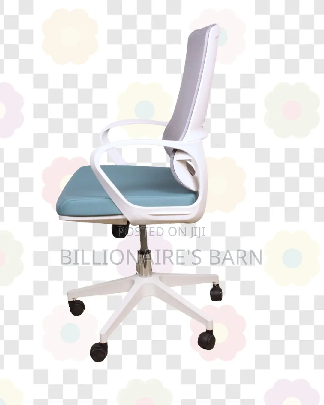Mid-Back Mesh Task Chair for Work | Stable Base