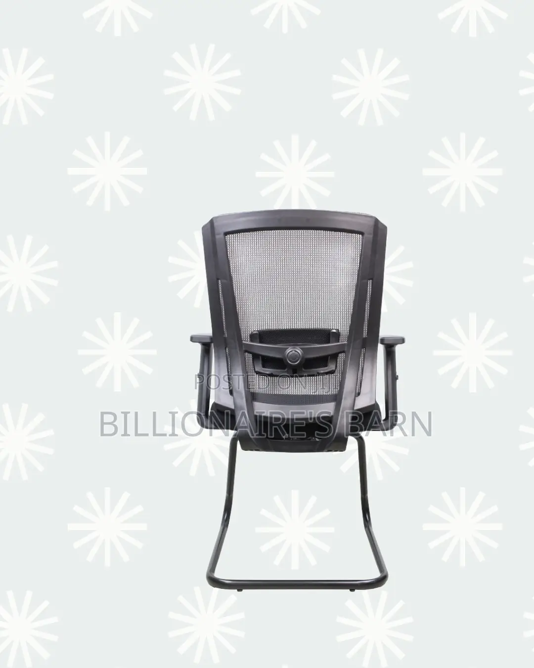 Visitor Chair for Reception and Office — Strong Base Stability