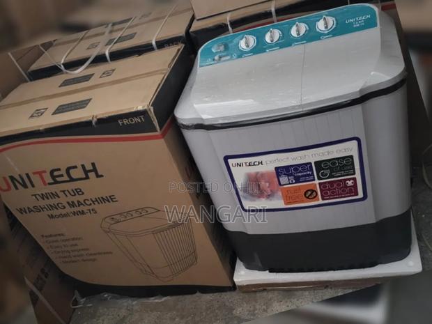 Unitech 7.5 KGS Semi Automatic Washing Machine - main view