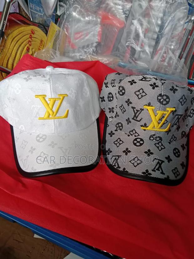 2pcs Custom Embroidered Unisex Lv Caps - thumbnail 3