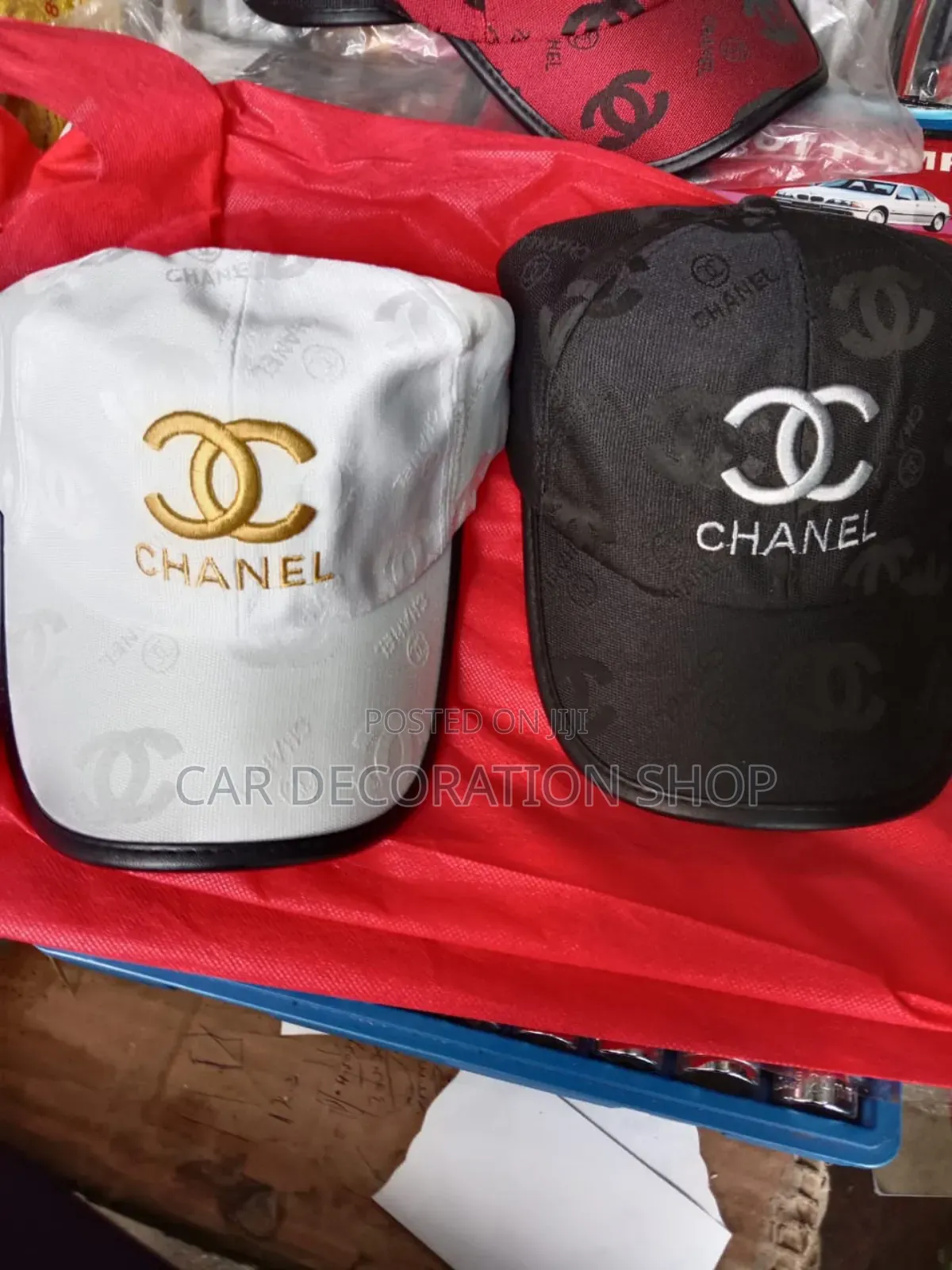 2pcs Chanel Branded Caps