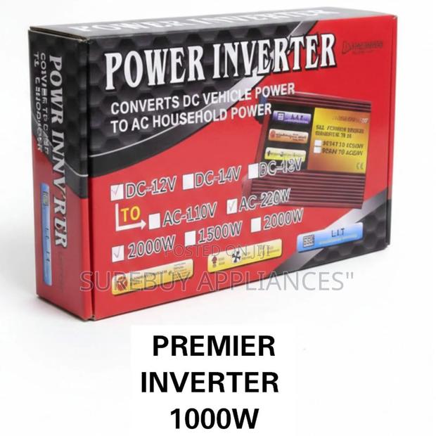 Premier 1000w Heavy Duty Dc to Ac Inverter