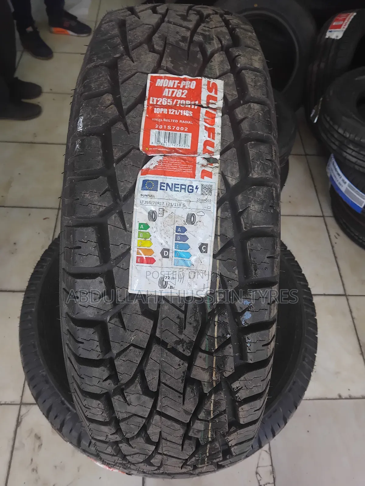 265/70 R17 Sunfull a/T 10pr